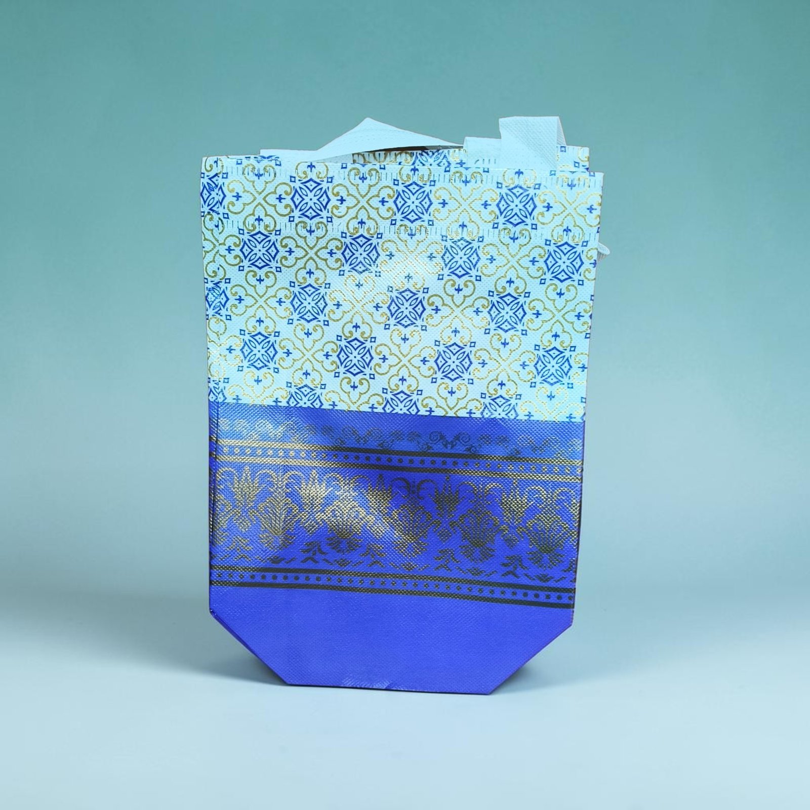 Xtra-Small Canvas Fabric Carry Bags for Return Gifts, Weddings & Festivals – 7.5 (W) × 8.5 (H) × 3 (Side Gusset) Inches, Pack of 25