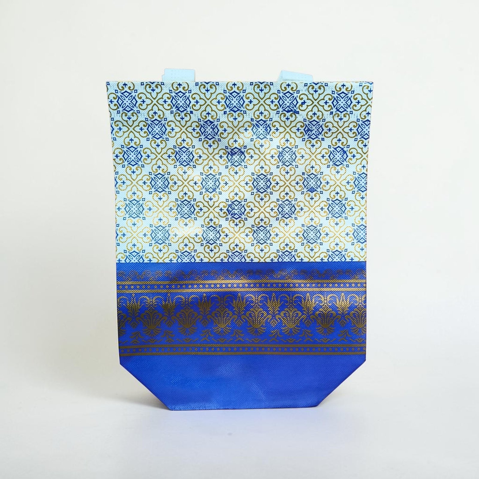 Small Canvas Fabric Carry Bags for Return Gifts, Weddings & Festivals – Small Size, 9.5 (W) × 9.5 (H) × 4 (Side Gusset) Inches, Pack of 25